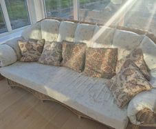 Suite of rattan furniture