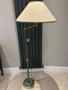 Tall Green Lamp
