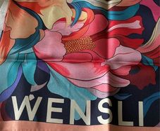 Wensli silk scarf