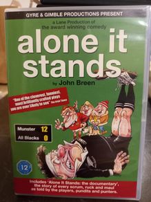 Alone It Stands Dvd Irish Rugby Comedy Play All Blacks