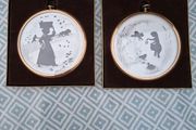 Vintage silhouettes Peter Bates