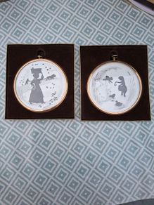 Vintage silhouettes Peter Bates