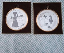 Vintage silhouettes Peter Bates