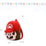 Super Mario Bros Plush Backpack Pokemon Pikachu Anime Figure Stuffed Toy Soft Cute Baby School Bag Children Birthday Gifts Image 2