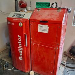 Wood Pellet Burner & Flue