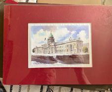 Custom House, Dublin - Mounted art print