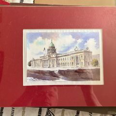 Custom House, Dublin - Mounted art print