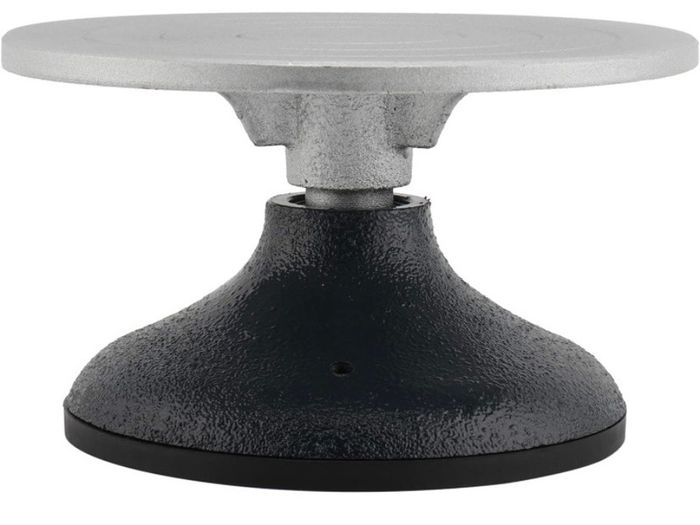 18cm Pottery Banding Wheel, Heavy Duty Clay Sculpture Swivel Plate, Sculpting Wheel All Metal Construction Sculptor Turntable with Ball Bearings MULTIPLE SIZES AVAILABLE(FREE POSTAGE)