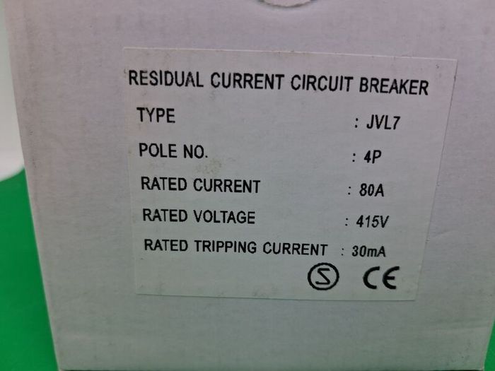 Postage - 5 x Circuit Breakers RCCB 4P 80A 30mA 230v