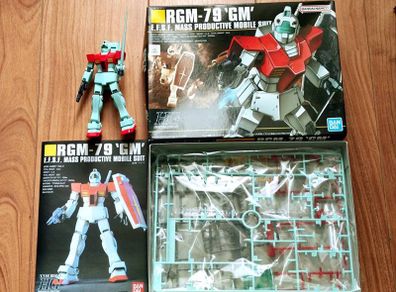 Mobile Suit Gundam RGM-79 GM Gunpla Model High Grade Vintage Bandai Anime Manga Japan Figure