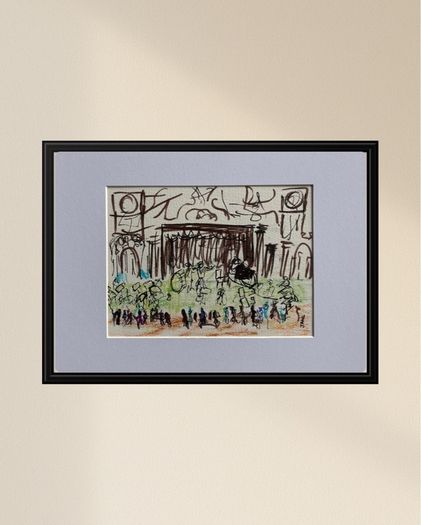 Original Art Orchestra Concert Music Art
