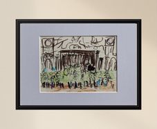 Original Art Orchestra Concert Music Art