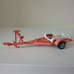 Vintage 1970 Matchbox Super Kings Boat Trailer