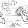Auxiliary Belt (Fiat Bravo Brava Marea) Image 2
