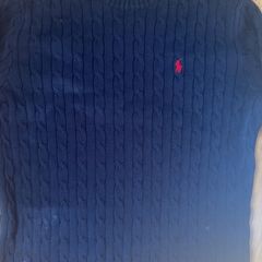 ralph lauren knitted cable jumper
