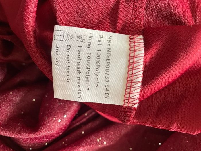 Ever Pretty stunning occasion evening dress burgundy plus size fully lined