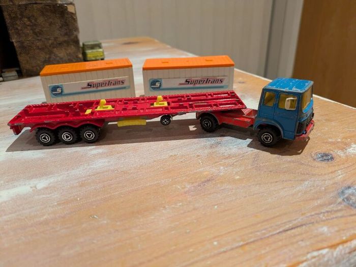 majorette saviem supertrans transporter