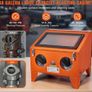 151.4 L Sandblasting Cabinet Benchtop Cabinet with Blasting Gun 4 Nozzle Image 6