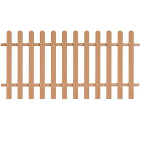 Picket Fence WPC 200x100 cm