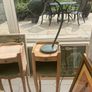 Pair of French antique bedside lockers Image 3