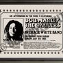 Bob Marley And The Wailers Framed Concert Poster Dalymount Park Dublin 1980 A4 Size Image 2
