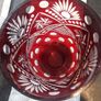 Beautiful handcut Ruby vase Image 2