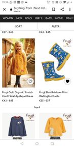 frugi dress Coco cord