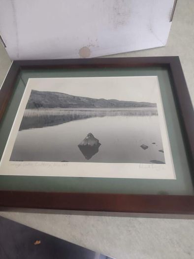 Paul Ingles Signed Print Of Lake, Co .kerry, Nov. 05
