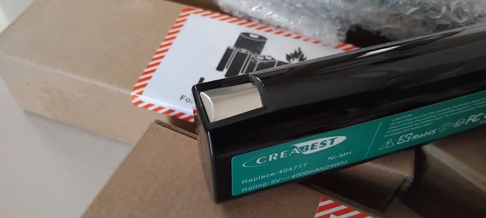 CreaBest Paslode Replacement 6v 4Ah Batteries