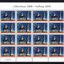 2008 Ireland Christmas Commemorative Stamps Sheetlet Plate 1A1A1A1A Mint Never Hinged (MNH) Image 2