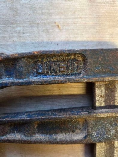 Metal F clamps