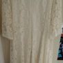 Primark Cream Lacy Short Sleeve Dress Image 2