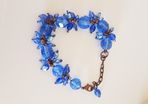 Bracelet with Blue Beads