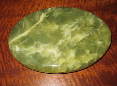 Unique Rare Brazilian Dark Green Onyx Plinth / Base