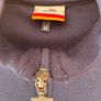 ELLESSE zipped sweater. Navy, white & blue. Size medium.  In very good lightly used condition. Weighty 50% cotton Image 5