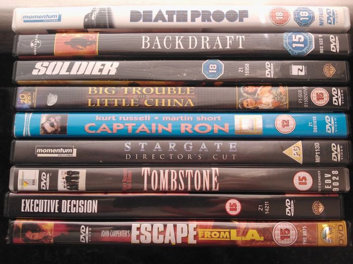 Kurt Russell Dvd Collection