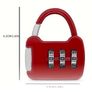 Drawer Locker Anti-theft Password Purple Lock, new. Image 4