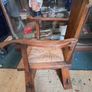 vintage Arts @Crafts Oak Arm Chair Image 6