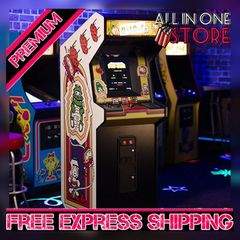 Official Dig Dug Quarter Sized Mini Arcade Cabinet Replica Retro Arcade Game Machine (FREE SHIPPING)