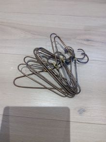 Doll's Metal Clothes Hangers