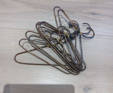 Doll's Metal Clothes Hangers