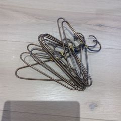 Doll's Metal Clothes Hangers