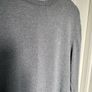 Grey Benetti  long sleeve jumper size medium  100% cotton Image 3