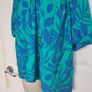 Blue and Green Tropical Top from Peacocks size 16 Image 2