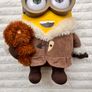 Minions Bob with Teddy Bear Soft Toy Minion Despicable Me Soft Plush approx. 30 cm. Used Please see photos Image 4