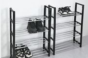 4-tier Shoe Rack - Ideal to maximise storage space - also great as a wadrobe insert for extra shelving :)