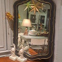 French Chinoiserie Mirror