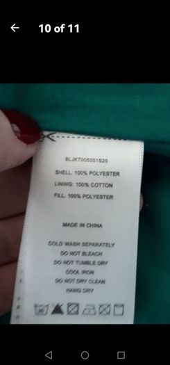 Brakeburn coral gilet UK12