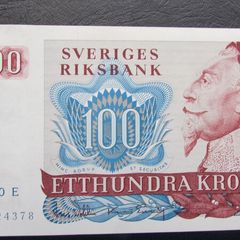 Sweden 1980.100 Kronor.A/Uncirculated Banknote.Over 260 lots listed.