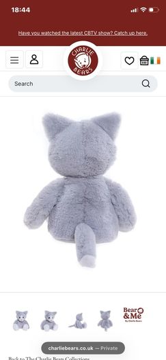 New Puddy Kitten by Charlie Bears